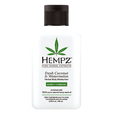 Hempz Coconut &amp; Watermelon Moisturizer / 2.25 oz. - 66 mL.