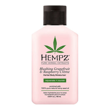 Hempz Grapefruit &amp; Raspberry Moisturizer / 2.25 oz. - 66 mL.