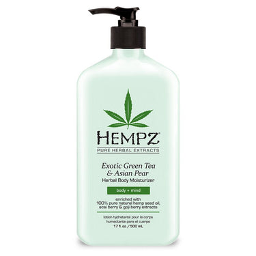 Hempz Green Tea &amp; Asian Pear Moisturizer / 17 oz. - 500 mL.