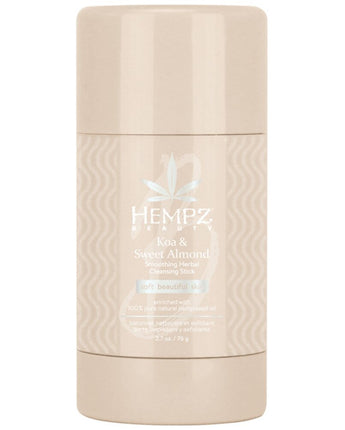 Hempz Koa &amp; Sweet Almond Smoothing Herbal Cleansing Stick / 2.7 oz. - 76 grams