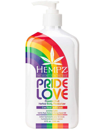 Hempz Limited Edition Pride Love Passion Fruit Herbal Body Moisturizer / 17 fl. oz. - 500 mL.