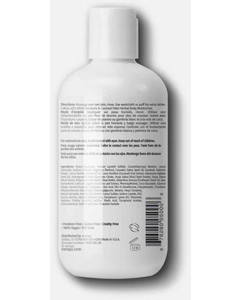 Hempz Limited Edition White Gardenia & Coconut Palm Herbal Body Wash / 8 fl. oz. - 237 mL.