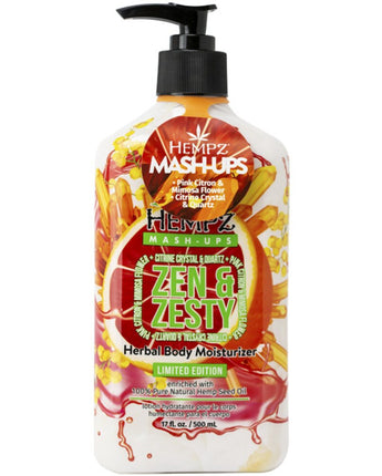 Hempz Mash-Ups Zen & Zesty Moisturizer / 17 oz. - 500 mL.