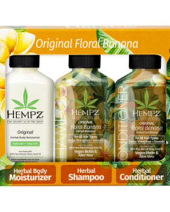 Hempz Mini Original Trio - Floral Banana