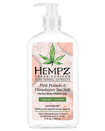 Hempz Pink Pomelo &amp; Sea Salt Moisturizer / 17 oz. - 500 mL.