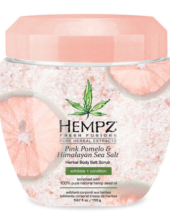 Hempz Pink Pomelo &amp; Sea Salt Scrub / 5.67 oz. - 155 grams