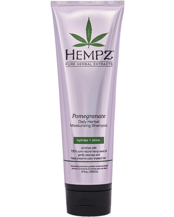 Hempz Pomegranate Daily Herbal Moisturizing Shampoo / 9 oz. - 265 mL.