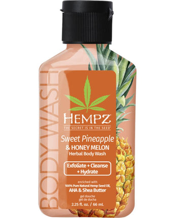 Hempz Sweet Pineapple Body Wash / 2.25 oz.