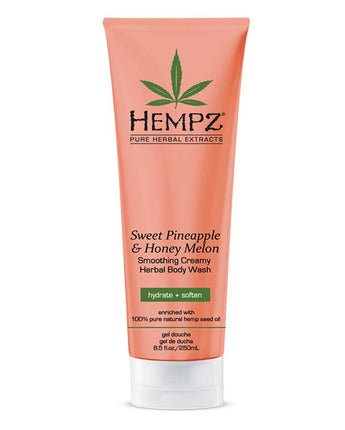 Hempz Sweet Pineapple &amp; Honey Melon Body Wash / 8.5 oz. - 250 mL.