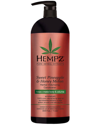 Hempz Sweet Pineapple &amp; Honey Melon Herbal Volumizing Conditioner / 33.8 oz. - 1 Liter