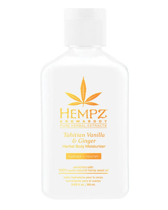 Hempz Tahitian Vanilla &amp; Ginger Moisturizer / 17 oz. - 500 mL.