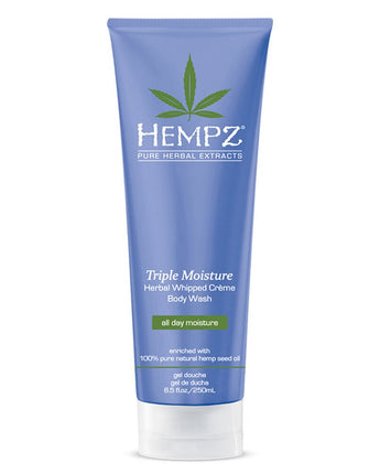 Hempz Triple Moisture Whipped Creme Body Wash / 8.5 oz. - 250 mL.