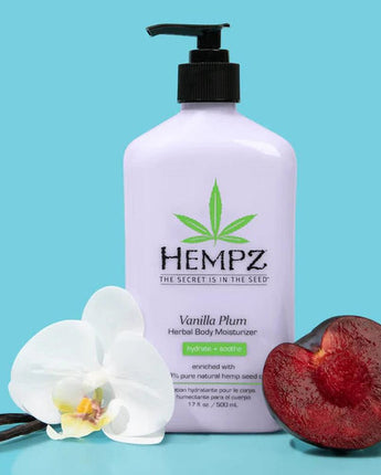 Hempz Vanilla Plum Moisturizer / 17 oz.