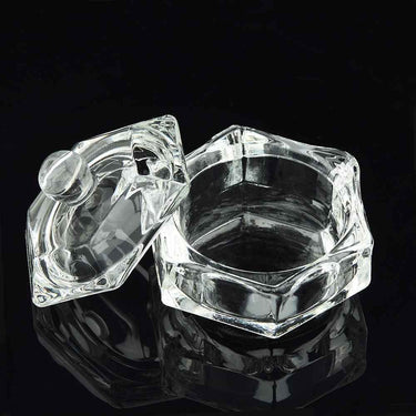 Hexagon Crystal Glass Dappen Dish Container - Size 1 oz. - Each by ProTool