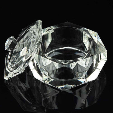 Hexagon Crystal Glass Dappen Dish Container - Size 3 oz. - Each by ProTool