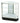 Hexagonal Full Vision Showcase / 20" x 20" x 12" x 38"H by CBL Displays