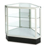 Hexagonal Full Vision Showcase / 20" x 20" x 12" x 38"H by CBL Displays