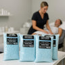 Spa Choice Rosin Free Multidirectional Baby Blue Hard Wax Beads - Made in Italy / 4.4 Lbs. (4 Bags - 1.1 lbs. - 17.6 oz. - 500 grams Each) by Waxness
