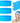 High-Quality Adjustable Length Disposable Headbands for Professional Use  - Ideal for Injectables, Spas, Salons, Skincare, and Makeup Applications - Blue / 2.5" Wide X 18-28" Long / Case of 256 - Individually Wrapped