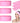 High-Quality Adjustable Length Disposable Headbands for Professional Use  - Ideal for Injectables, Spas, Salons, Skincare, and Makeup Applications - Pink / 2.5" Wide X 18-28" Long / Case of 256 - Individually Wrapped