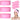 High-Quality Adjustable Length Disposable Headbands for Professional Use  - Ideal for Injectables, Spas, Salons, Skincare, and Makeup Applications - Pink / 2.5" Wide X 18-28" Long / Case of 256 - Individually Wrapped
