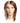 Hilary Manikin Head / 100% Human Hair / 17"-19" Hair Length / Quad Hair Color "- Level 2 Black, Level 5 Light Brown, Grey, Level 7 Blonde by Diane Mannequins