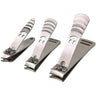 Hitaki 3 Pieces Nail Clipper Set - Professional Salon Quality - Set