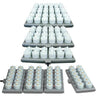 Hollowick Flameless Rechargeable LED Candle Lighting - Platinum Candles / Amber / 24 Pack