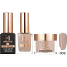 Honey's Nail Secret Combo - UV/LED Soak Off Gel Polish 0.5 oz. + Nail Lacquer 0.5 oz. + Acrylic Powder 2 oz. - #HP 006