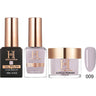 Honey's Nail Secret Combo - UV/LED Soak Off Gel Polish 0.5 oz. + Nail Lacquer 0.5 oz. + Acrylic Powder 2 oz. - #HP 009