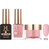 Honey's Nail Secret Combo - UV/LED Soak Off Gel Polish 0.5 oz. + Nail Lacquer 0.5 oz. + Acrylic Powder 2 oz. - #HP 012