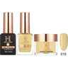 Honey's Nail Secret Combo - UV/LED Soak Off Gel Polish 0.5 oz. + Nail Lacquer 0.5 oz. + Acrylic Powder 2 oz. - #HP 015