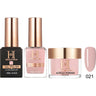 Honey's Nail Secret Combo - UV/LED Soak Off Gel Polish 0.5 oz. + Nail Lacquer 0.5 oz. + Acrylic Powder 2 oz. - #HP 021