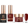 Honey's Nail Secret Combo - UV/LED Soak Off Gel Polish 0.5 oz. + Nail Lacquer 0.5 oz. + Acrylic Powder 2 oz. - #HP 024