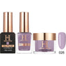 Honey's Nail Secret Combo - UV/LED Soak Off Gel Polish 0.5 oz. + Nail Lacquer 0.5 oz. + Acrylic Powder 2 oz. - #HP 026
