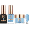 Honey's Nail Secret Combo - UV/LED Soak Off Gel Polish 0.5 oz. + Nail Lacquer 0.5 oz. + Acrylic Powder 2 oz. - #HP 033