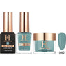 Honey's Nail Secret Combo - UV/LED Soak Off Gel Polish 0.5 oz. + Nail Lacquer 0.5 oz. + Acrylic Powder 2 oz. - #HP 042