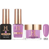 Honey's Nail Secret Combo - UV/LED Soak Off Gel Polish 0.5 oz. + Nail Lacquer 0.5 oz. + Acrylic Powder 2 oz. - #HP 053