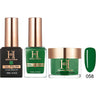 Honey's Nail Secret Combo - UV/LED Soak Off Gel Polish 0.5 oz. + Nail Lacquer 0.5 oz. + Acrylic Powder 2 oz. - #HP 058