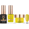 Honey's Nail Secret Combo - UV/LED Soak Off Gel Polish 0.5 oz. + Nail Lacquer 0.5 oz. + Acrylic Powder 2 oz. - #HP 059