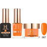 Honey's Nail Secret Combo - UV/LED Soak Off Gel Polish 0.5 oz. + Nail Lacquer 0.5 oz. + Acrylic Powder 2 oz. - #HP 067