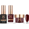 Honey's Nail Secret Combo - UV/LED Soak Off Gel Polish 0.5 oz. + Nail Lacquer 0.5 oz. + Acrylic Powder 2 oz. - #HP 076