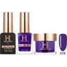 Honey's Nail Secret Combo - UV/LED Soak Off Gel Polish 0.5 oz. + Nail Lacquer 0.5 oz. + Acrylic Powder 2 oz. - #HP 078