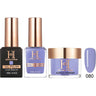 Honey's Nail Secret Combo - UV/LED Soak Off Gel Polish 0.5 oz. + Nail Lacquer 0.5 oz. + Acrylic Powder 2 oz. - #HP 080