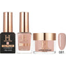 Honey's Nail Secret Combo - UV/LED Soak Off Gel Polish 0.5 oz. + Nail Lacquer 0.5 oz. + Acrylic Powder 2 oz. - #HP 081