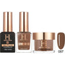 Honey's Nail Secret Combo - UV/LED Soak Off Gel Polish 0.5 oz. + Nail Lacquer 0.5 oz. + Acrylic Powder 2 oz. - #HP 087