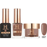 Honey's Nail Secret Combo - UV/LED Soak Off Gel Polish 0.5 oz. + Nail Lacquer 0.5 oz. + Acrylic Powder 2 oz. - #HP 097
