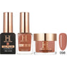 Honey's Nail Secret Combo - UV/LED Soak Off Gel Polish 0.5 oz. + Nail Lacquer 0.5 oz. + Acrylic Powder 2 oz. - #HP 098