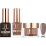 Honey's Nail Secret Combo - UV/LED Soak Off Gel Polish 0.5 oz. + Nail Lacquer 0.5 oz. + Acrylic Powder 2 oz. - #HP 099