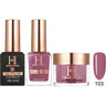 Honey's Nail Secret Combo - UV/LED Soak Off Gel Polish 0.5 oz. + Nail Lacquer 0.5 oz. + Acrylic Powder 2 oz. - #HP 103